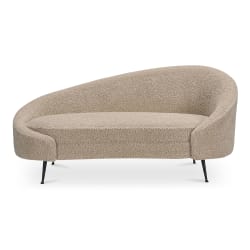 Abigail - Chaise - Light Brown