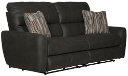 Dorian - Power Reclining Sofa - Charcoal