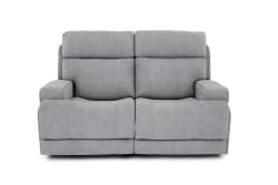 Ashbee - Loveseat With Power Recline, Power Headrests, Zero Gravity And 3" Footrest Extension - Dolphin