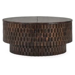 Norwood - Round Coffee Table - Brown