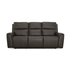 Jarvis - Power Reclining Sofa With Power Headrests - Mica