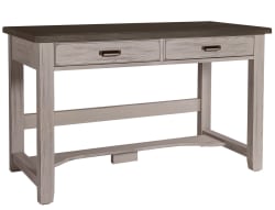 Bungalow - Laptop Desk - Dover Gray Two Tone
