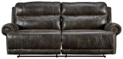 Grearview - Charcoal - 2 Seat PWR REC Sofa ADJ HDREST