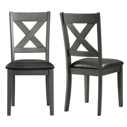 Alex - Dining Side Chair (Set of 2) - Gray