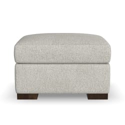 Jasper - Stationary Ottoman - White