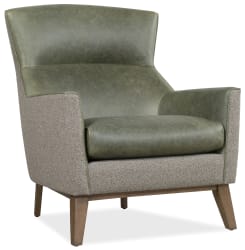 CC - Camille Chair - Green / Gray