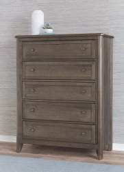Woodbridge - Chest - 5 Drawer - Dark Cashmere