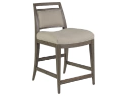 Cohesion Program - Nico Upholstered Counter Stool - Grigio