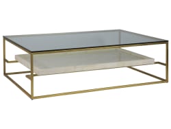 Signature Designs - Cumulus Large Rectangular Cocktail Table - Yellow