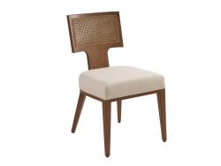 La Costa - Serrano Woven Side Chair - Dark Brown