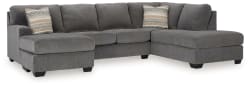 Glynn-cove - Iron - 2-Piece Sectional With Raf Corner Chaise