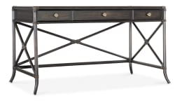 Retreat - Pole Rattan Writing Desk - Black