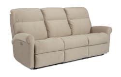 Davis - Power Reclining Sofa With Power Headrests - Beige