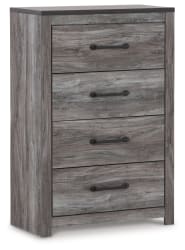 Bronyan - Four Drawer Chest - Dark Gray