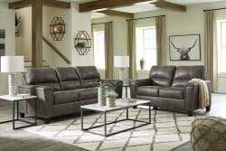 Navi - 2 Pc. - Sofa, Loveseat - Smoke