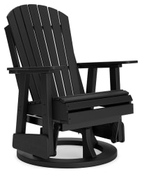 Hyland Wave - Black - Swivel Glider Chair