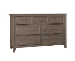 Woodbridge - Dresser - 7 Drawer - Dark Cashmere