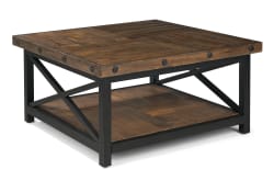 Carpenter - Square Coffee Table - Dark Brown