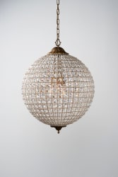 Cimberleigh - Chandelier Large - Crystal/Brass