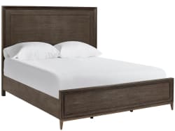 Montclair - Panel King Bed - Dark Brown