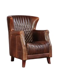 Paris Flea - Market Chair - Dark Brown
