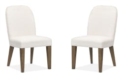 Westbourne - Upholstered Host Chair (Set of 2) - Dark Umber