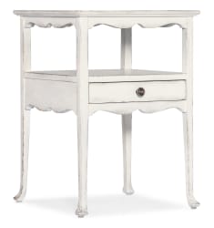 Charleston - One-Drawer Accent Table - White