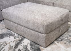Nexora-Court - Oversized Accent Ottoman - Burlap