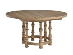 Montecito - Ennisbrook Round Dining Table - Light Brown