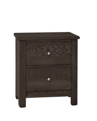 Fundamentals - 2 Drawer Nightstand - Java