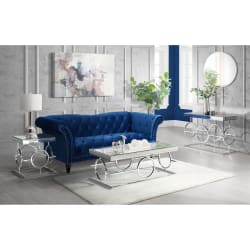 Pearl - 2 Piece Occasional Table Set - Chrome