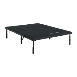 Z Base - Air Queen Adjustable Bed With Head Incline - Black