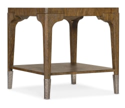 Chapman - Rectangle End Table - Medium Brown