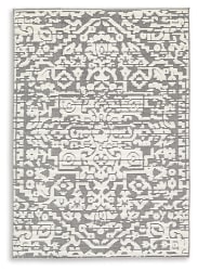Oddetteley - Gray / Ivory - Medium Rug