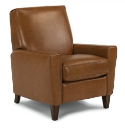 Digby - High-Leg Recliner - Light Brown