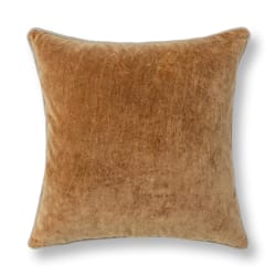 Heirloom Velvet - 22'' x 22'' SLD Pillow - Turmeric