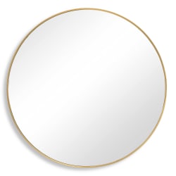 Plain Mirror - Brushed Gold