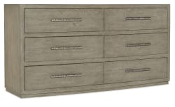 Linville Falls - Chimney Gap 6-Drawer Dresser - Gray