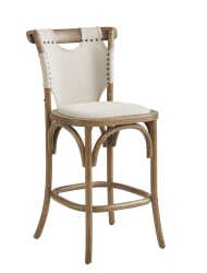 Split Shoulder - Counter Stool - Light Brown