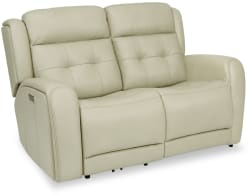 Grant - Power Reclining Loveseat with Power Headrests