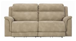 Next-Gen DuraPella - Sand - 2 Seat PWR REC Sofa ADJ HDREST