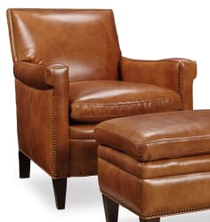 Jilian - Club Chair - Light Brown