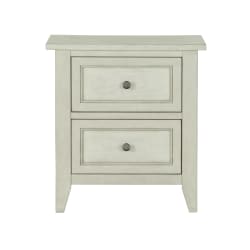 Raelynn - 2 Drawer Nightstand - Weathered White