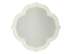 Ivory Key - Paget Mirror - White