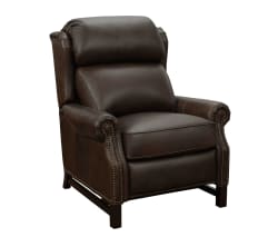 Thornfield - Push Thru The Arm Recliner - Walnut