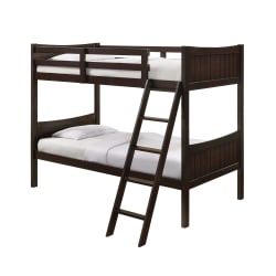 Sami - Twin Over Twin Bunk - Espresso
