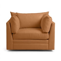 Audrey - Swivel Chair - El Paso-Saddle