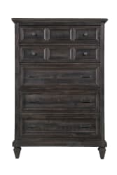 Calistoga - 5 Drawer Chest In Weathered Charcoal - Weathered Charcoal