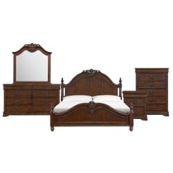 Northridge - King 5 Piece Bedroom Set - Cherry