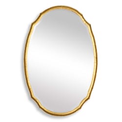 Mirror - Lightly Antiqued Gold
